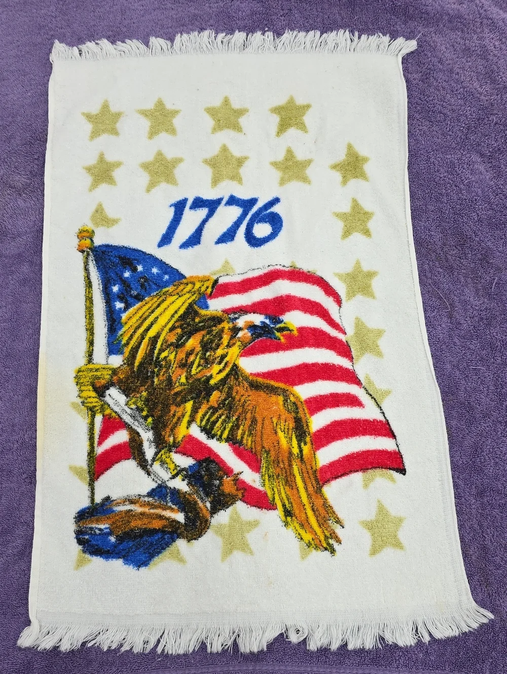 Set Of 2 Canon Patriotic 1776 Towels